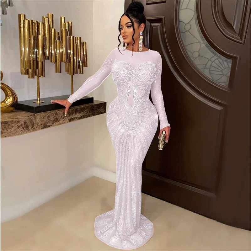 Sexy Sparkly Crystal Rhineston - огляд і ціна Sparkly Rhinestone Club Party Dress