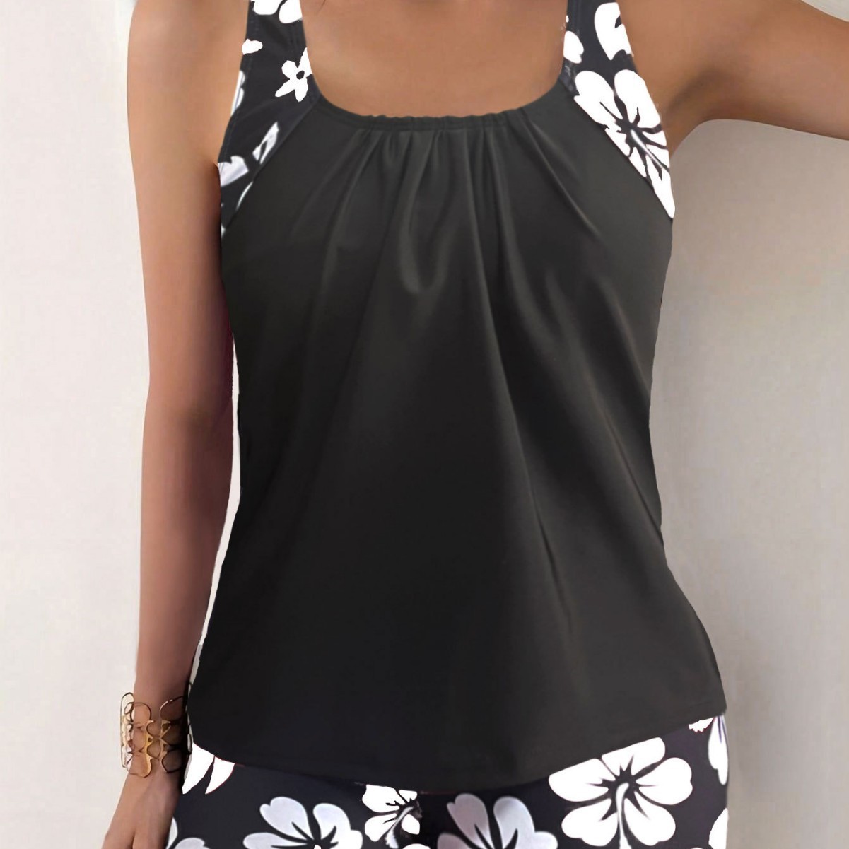 Woman Tankini With Shorts Swim - огляд і ціна Tops