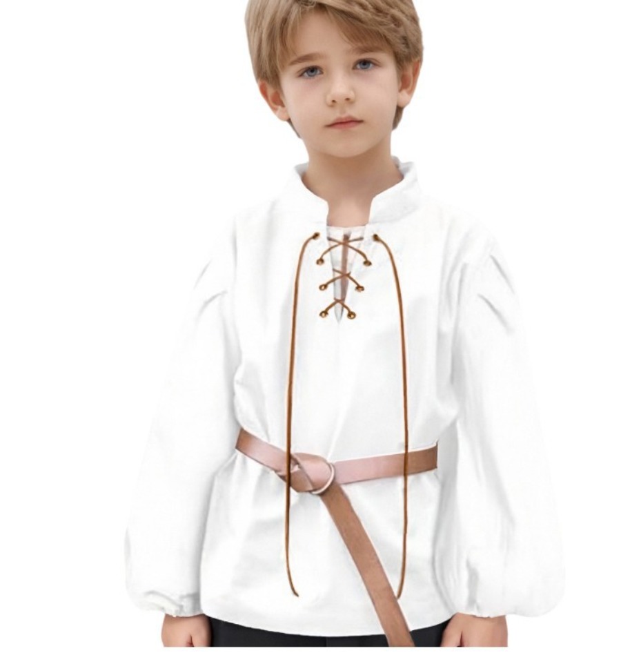 Boys Medieval Pirate Shirt Kid - огляд і ціна Tops