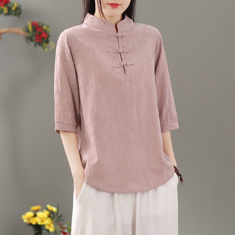 Pullover Crew Neck Blouse Regu - огляд і ціна Blouses