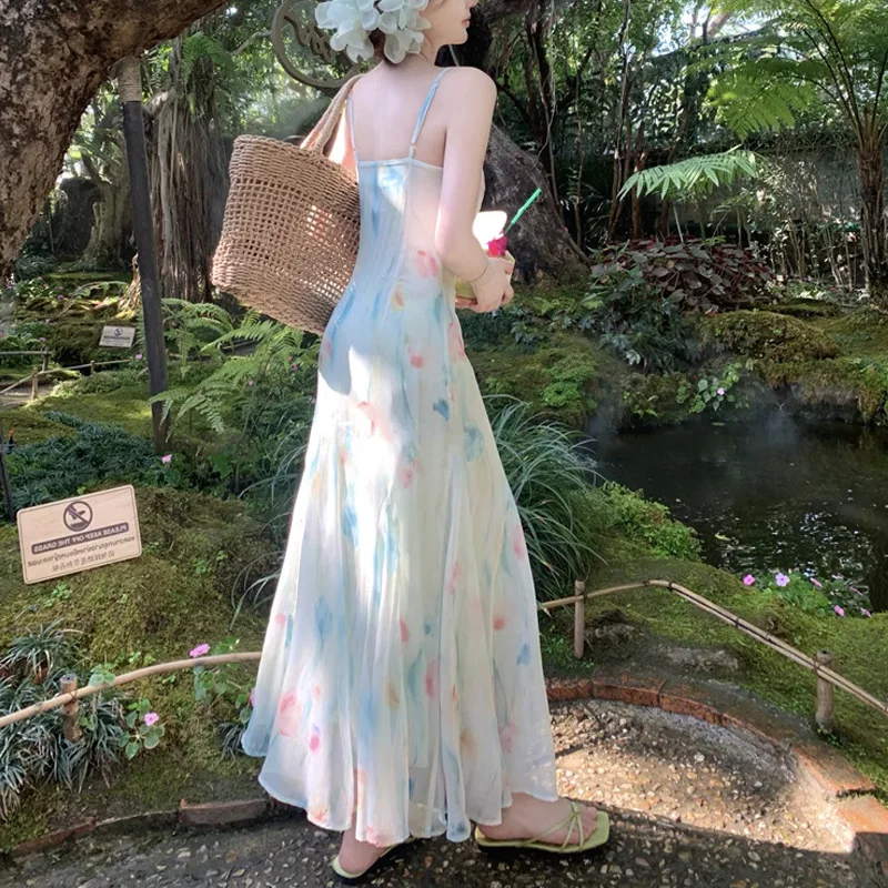 Kawaii Sweet Y2k Japanese Midi - огляд і ціна French Vintage Floral Midi Dress