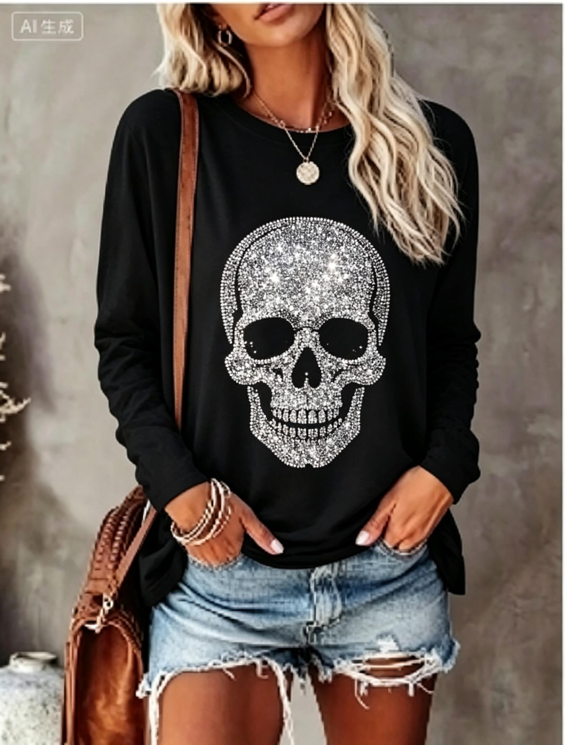 Women Long Sleeve T‑Shirt Simu - огляд і ціна Blouses