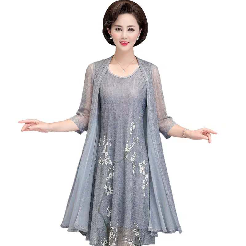 summer cotton linen 2 piece se - огляд і ціна French Vintage Floral Midi Dress